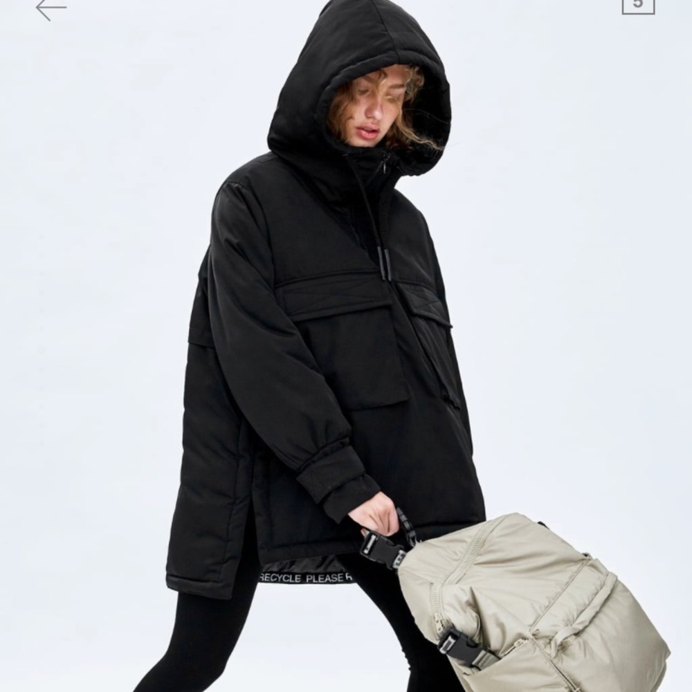 ISO! Zara capsule padded parka anorak